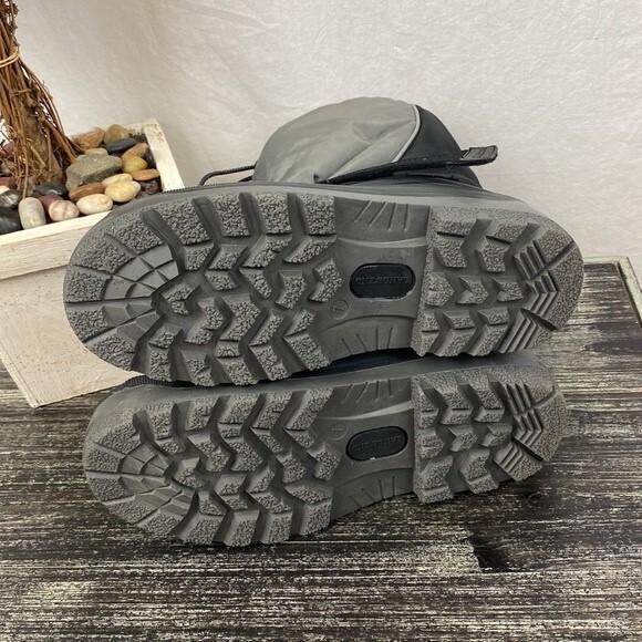 Land’s End Black Expedition Fur Lined Rain & Snow Boots 7 - Picture 4 of 8